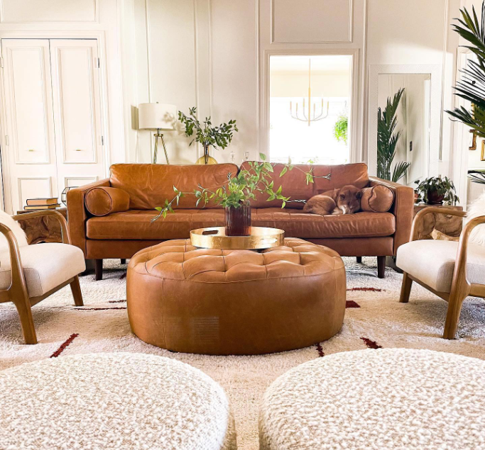 ottoman coffee table living room