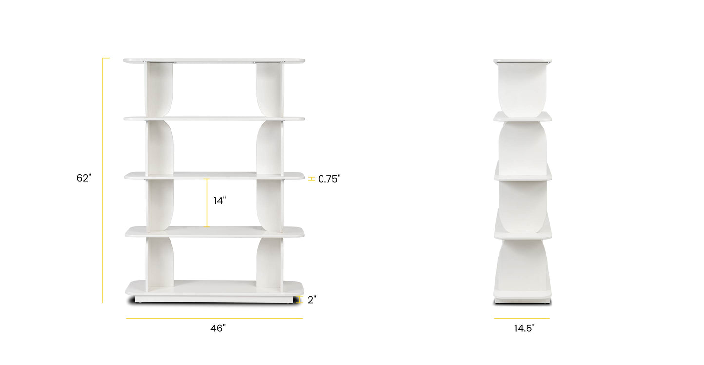 Ivory White, dimensions