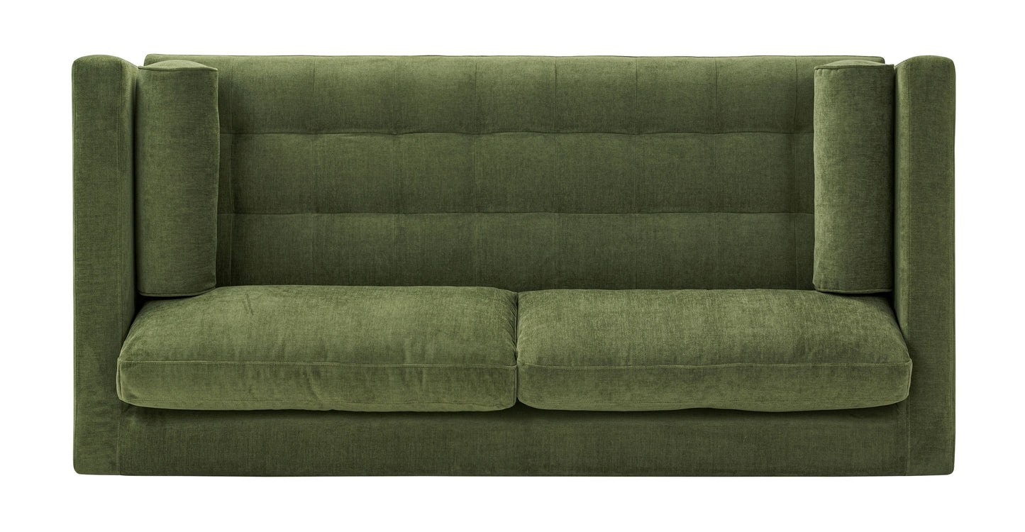 Distressed Green Velvet