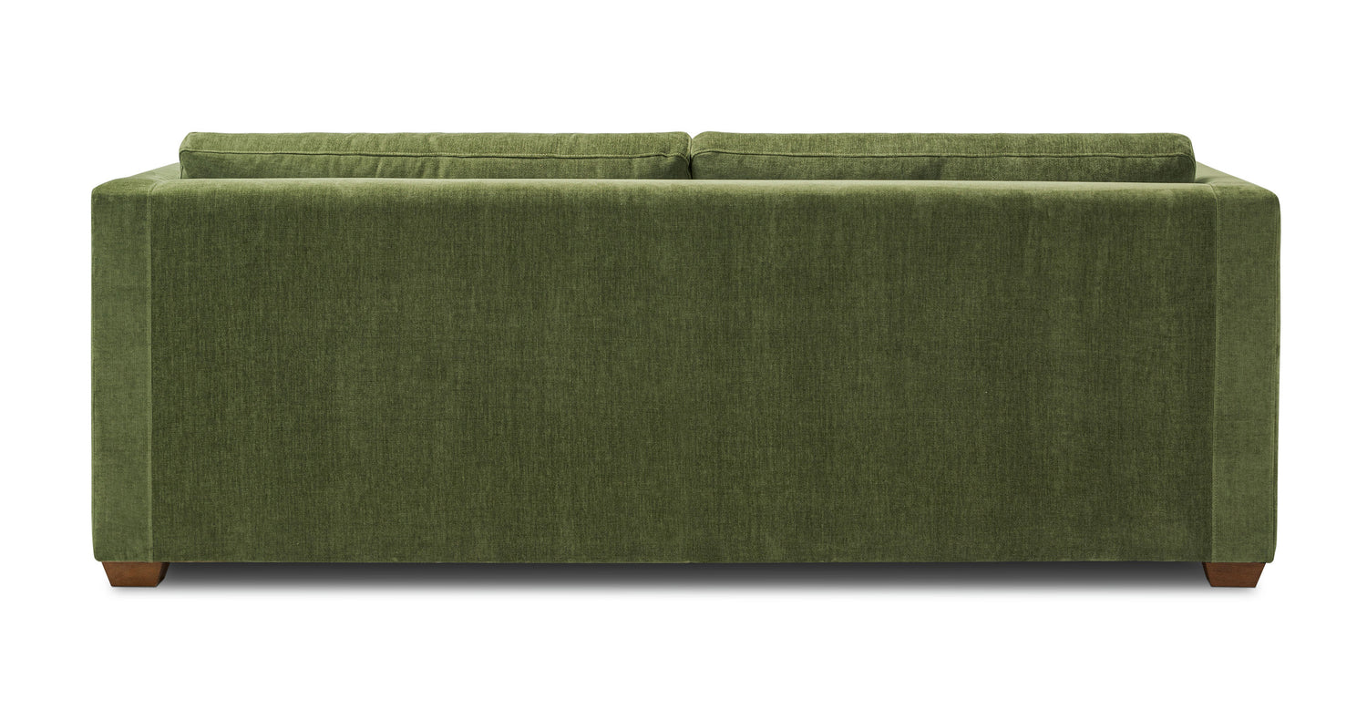 Distressed Green Velvet